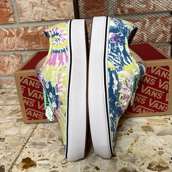 Vans comfy Cush Authentic tie dye Orchid true white - Picture 5 of 10